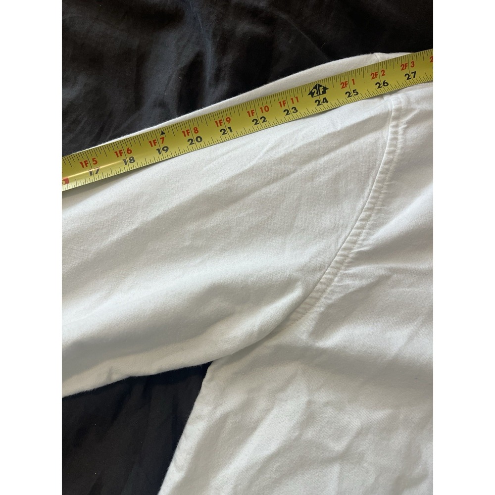 Outerknown Blanket Shirt Mens Large White Organic Cotton Twill Flannel - Picture 5 of 7